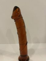 CENSAN 15,5cm Cam Anal ve Vajinal Dildo - Görsel 3