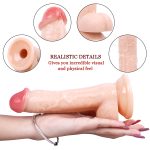 Censan 19CM Gerçekçi Ten Rengi Dildo Penis - Görsel 2