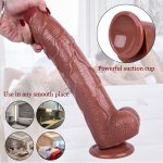 Censan 32CM Ultra Realistik Vantuzlu Dildo Penis - Görsel 3
