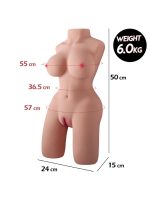 Censan 6 kg mini yarım vücut manken - Görsel 5