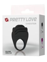 Censan Chester Titreşimli Silikon Penis Halkası