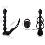 Censan Isıtmalı Penis Halkalı Anal Prostat Vibratör
