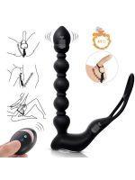 Censan Isıtmalı Penis Halkalı Anal Prostat Vibratör - Görsel 4
