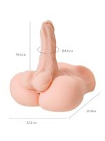 Censan Juicy Pussy Penis Masturbator TPE Ten 25 cm 19 cm Dildo - Görsel 2
