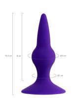 Censan Klapsy Anal Plug Mor 10,5 cm - Görsel 3