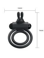 Censan Osmond Titreşimli Silikon Penis Halkası - Görsel 2
