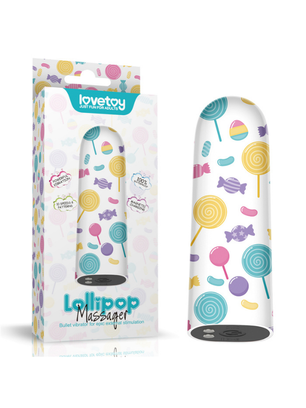 censan-rechargeable-lollipop-massager-kursun-vibrator-1119900-1 Censan Rechargeable Lollipop Massager Kurşun Vibratör - Görsel 1