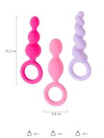 Censan Satisfyer Booty Call (set of 3) Anal Plug Seti - Görsel 5
