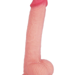 Censan Ultra Gerçekçi 24 Cm Kıkırdaklı Dildo