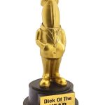 Dick Of The Year – Esprili Masaüstü Ödül Heykeli Model 2