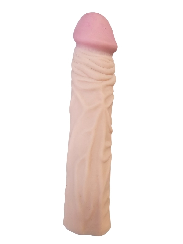 gercekci-penis-kilifi-et-dokusunda-19-cm-1258474-1 Gerçekçi Penis Kılıfı Et Dokusunda 19 cm - Görsel 1