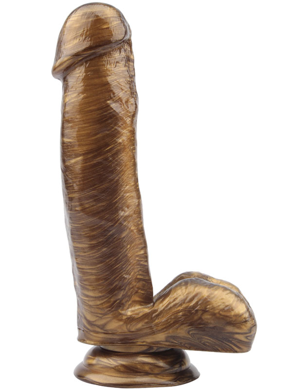 heywood-jablome-178cm-altin-rengi-dildo-13251-1 Heywood Jablome 17.8cm Altın Rengi Dildo - Görsel 1