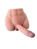 L-Join Gerçekçi İleri Geri Haraketli Titreşimli 5 Kg Kalça Vajina Dildo Mastürbatör - Görsel 5