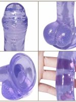 Noctis 19cm Mor Dildo No:10 - Görsel 5
