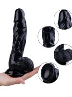 Noctis 22,5cm Siyah Dildo No:13 - Görsel 5