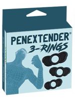 Penextender® 3 Rings 3´lü Penis Halka Seti - Görsel 2