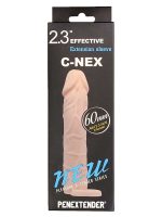 Penextender Açık Ten Renginde Penis Kılıfı 17.5 cm - Görsel 4